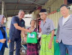 Bulan Ramadhan, Pemilik BioSpray Nutric Berbagi Paket Sembako Untuk Warga Kurang Mampu
