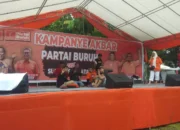 Partai Buruh Exco Sulsel Laksanakan Kampanye Akbar di Lapangan Hertasning